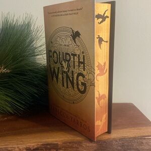 Fourth Wing 🪽- First Edition- custom sprayed edges